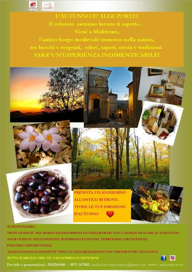 Bed and Breakfast L'Antico Ritrovo à Moliterno Extérieur photo